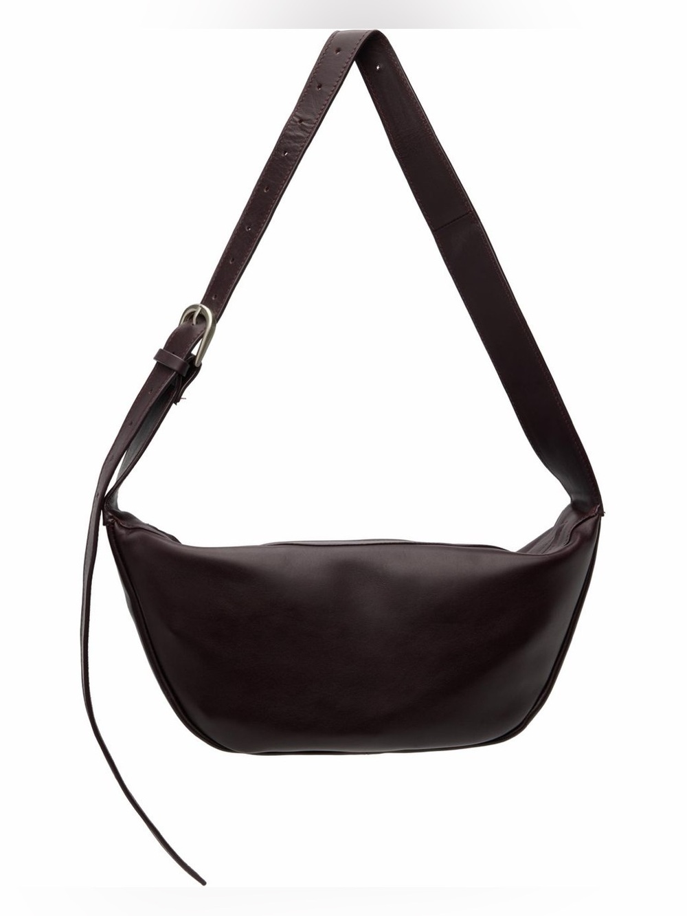 St. Agni Bordeaux Adjustable Crescent Bag